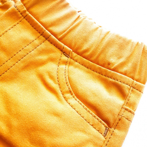 Штаны детские Dengiz для мальчиков р.80 желтый М-03 