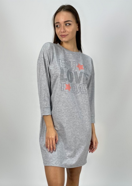 Нічна сорочка Roksana №1308/16955 р.XXL меланж