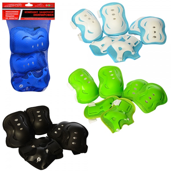 Защита PROF1 для колен локтей и запястья MS 0338 в ассортименте