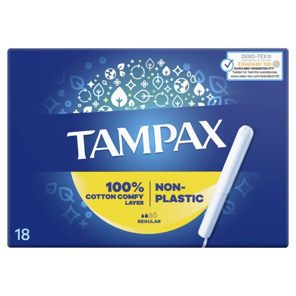 Тампони Tampax Compak Regular з аплікатором 18 шт.