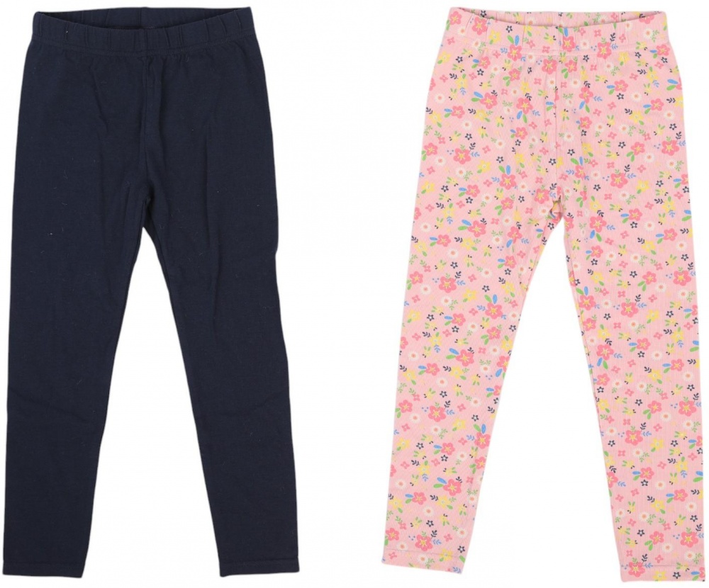 Лосины для девочек HW комплект 2 шт 2Y0065_2Y0067 р.128 разноцветный