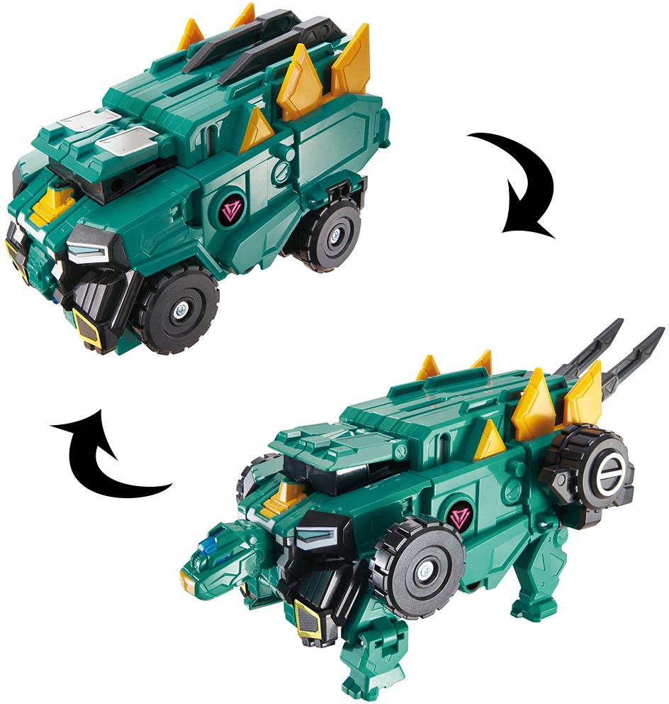 Игровой набор DINOSTER с роботом-трансформером Стего Трон EU580804