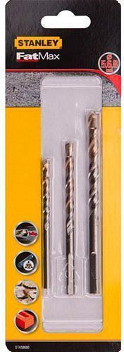 Набор сверл универсальных Stanley по бетон 50 мм 3 шт. STA58680