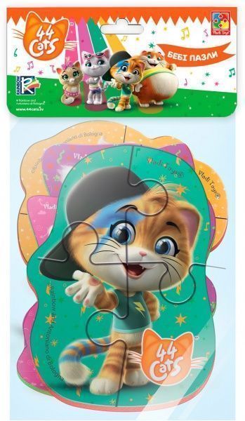 Пазли м’які Vladi Toys 44 Кошеняти VT1106-83