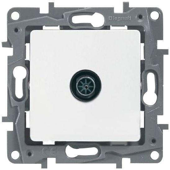 Розетка TV Legrand Etika звезда белый 672251