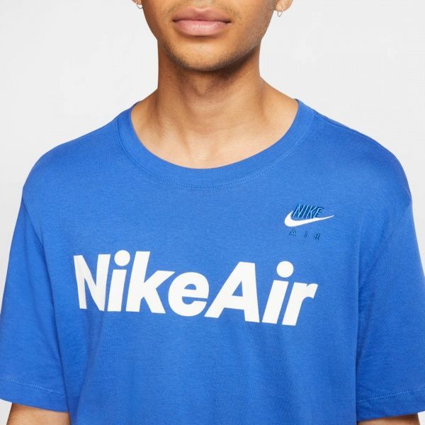 Футболка Nike M NSW AIR SS TEE CK2232-480 XL синій