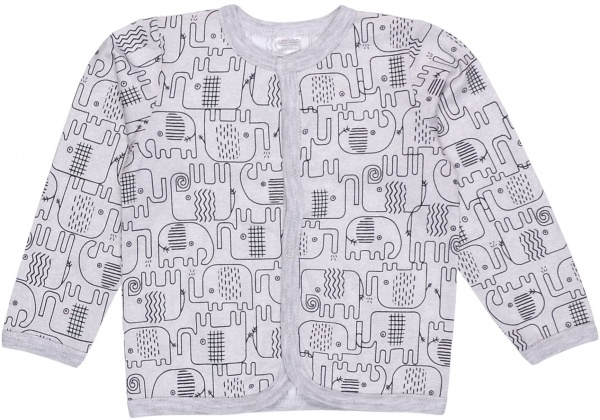 Кофтинка дитяча Татошка ясільна легка для хлопчика р.74 сірий 04102слн 