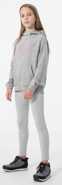 Джемпер 4F NOSDJ-JBLD301-27M р. 158 сірий меланж