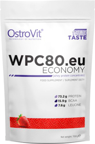 Протеин Ostrovit WPC80.eu Economy шоколад 0,7 кг 