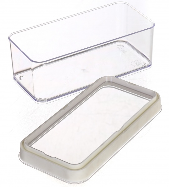 Емкость для хранения пластиковая с крышкой 1,1 л Luzern Flamberg