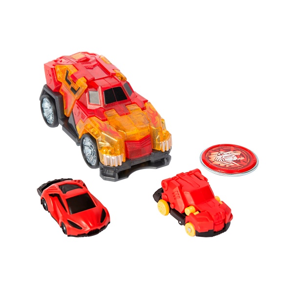 Машинка-трансформер Screechers Wild Вайлдфаер Лаен 1:32 EU685302