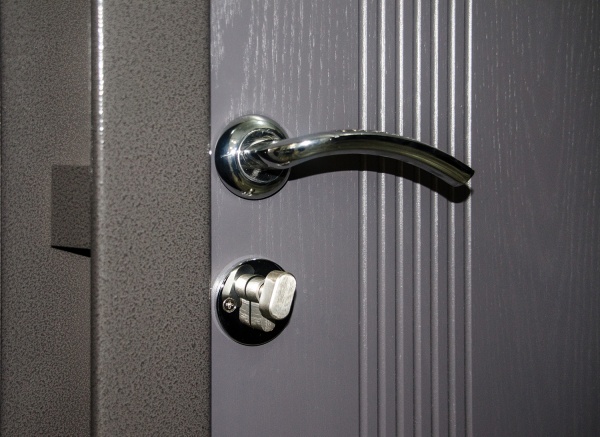 Двері вхідні Міністерство дверей КУ-Л3/262 бергамо антрацит 2050х860 мм ліві