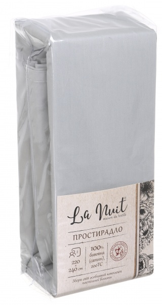 Простирадло 220x240 см світло-зелений La Nuit 