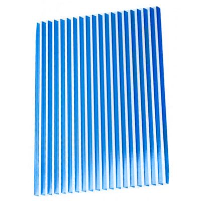 Лист поликарбонатный сотовый ug-Standart Plastik 8 мм синий