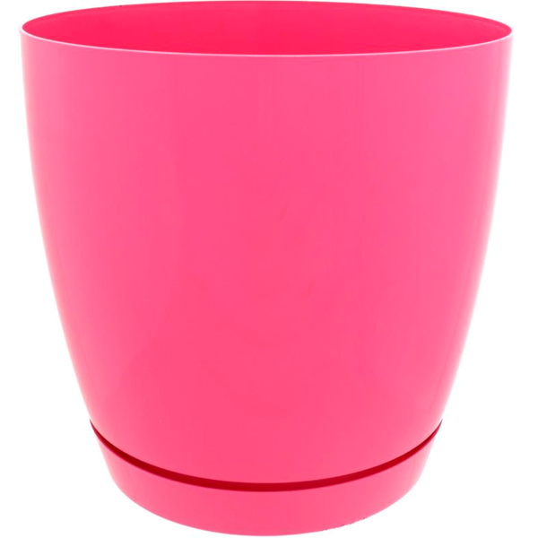 Горшок цветочный Декор-Престиж Тоскана-Круглая 19 4.4 л розовый