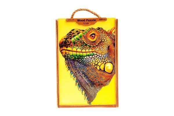 Пазлы деревянные Tatev Хамелеон