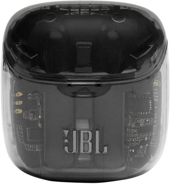 Навушники JBL® TUNE 225TWS transparent black (JBLT225TWSGHOSTBLK) 