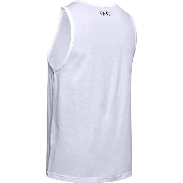 Майка Under Armour UA SPORTSTYLE LOGO TANK 1329589-101 р.S білий
