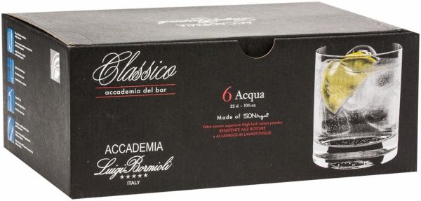 Набор стаканов Classico 320 мл 6 шт. Luigi Bormioli