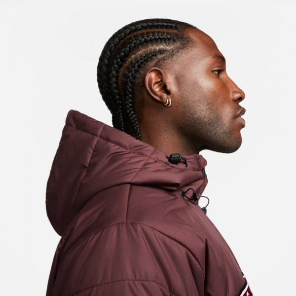 Пуховик Nike M NSW REPEAT SYN FILL JKT DX2037-652 р.2XL бордовий