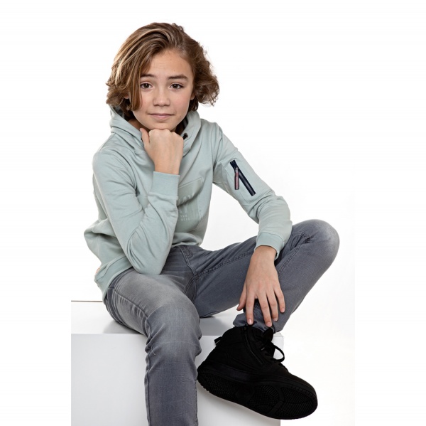 Худи для мальчика NWM трикотажное р.140 светло-зеленый U44192-1 