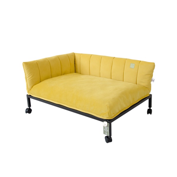 Лежак 10 центів для Джека Вардо L на колесах жёлтый