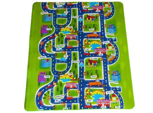 Игровой коврик Lanor Дорога/Парк 200х180х0,5 см