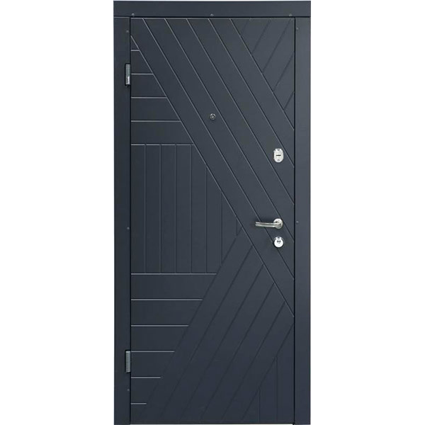 Дверь входная Abwehr Nova АМ(2)-324 086Л АЦС Kale2 антрацит 2050x860 мм левые