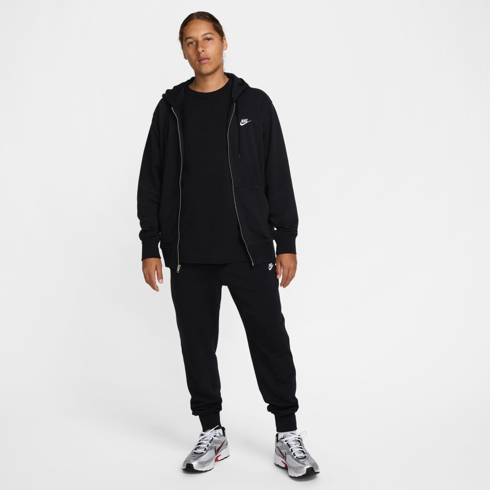 Джемпер Nike M NK CLUB FT FZ HOODIE FN3884-010 р.L чорний