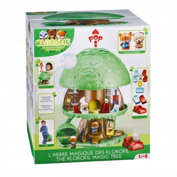 Ігровий набір Klorofil Чарівне дерево (2 персонажі) 700200F 
