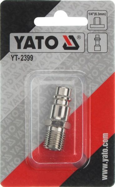 Быстросъем YATO на резьбу наружную 1/4 