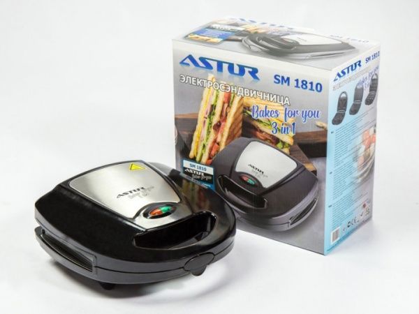 Вафельница Astor SM-1810 