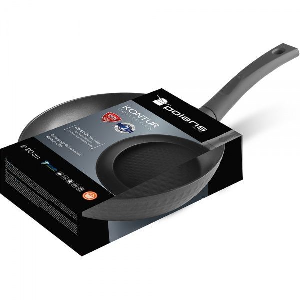 Сковорода з ручками Kontur-20F Polaris