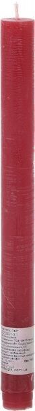 Свічка параф., стол. Темно-червона (3,1) С-22, 22