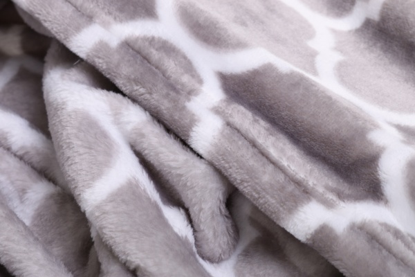 Плед Flannel Plush Grey Fence 200x220 см сірий La Nuit 