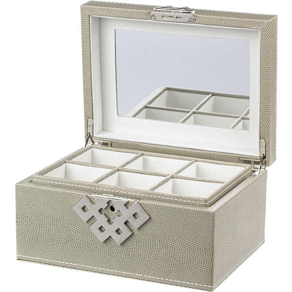 Скриня для прикрас Світло-коричнева 23x17 см