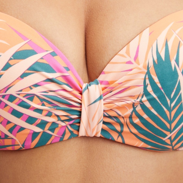 Купальник Firefly FLR1_22 Miri W 417554-249 р.42B красный с зеленым