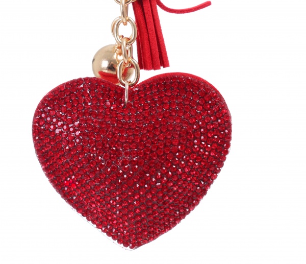 Брелок для рюкзаков Nota Bene Сердце 6x12 см