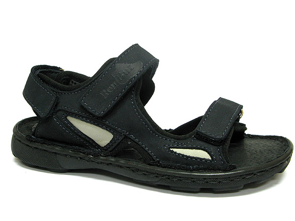 Босоножки для мальчиков RenBut кожаные на липучках р.32 темно-синий 31-4255^-0534-32 