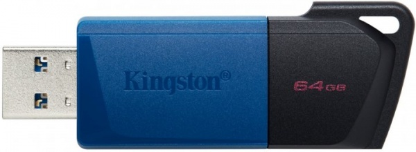 Флешпам'ять Kingston DataTraveler Exodia 64 ГБ USB 3.2 black/blue (DTXM/64GB) 