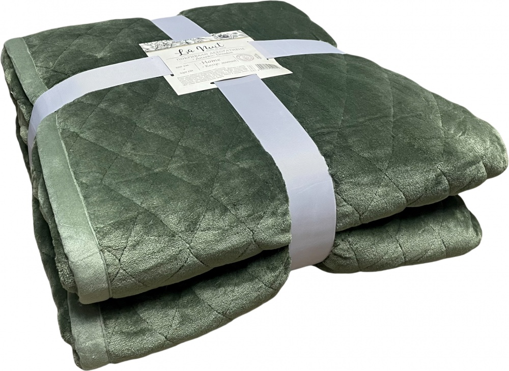Покрывало Dresden 220x240 см La Nuit зеленый
