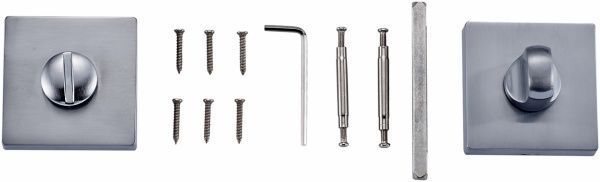 Накладка  MVM T1 WC матовый хром