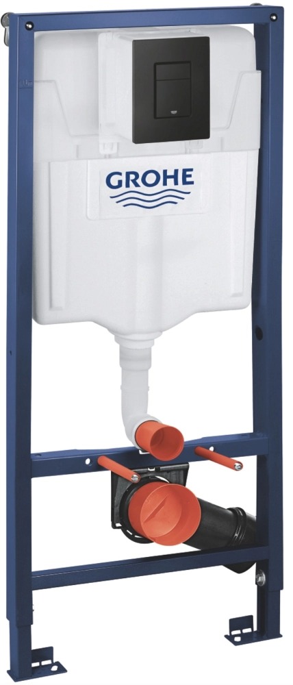 Комплект инсталляции Grohe Solido (Even черный мат) 388112430