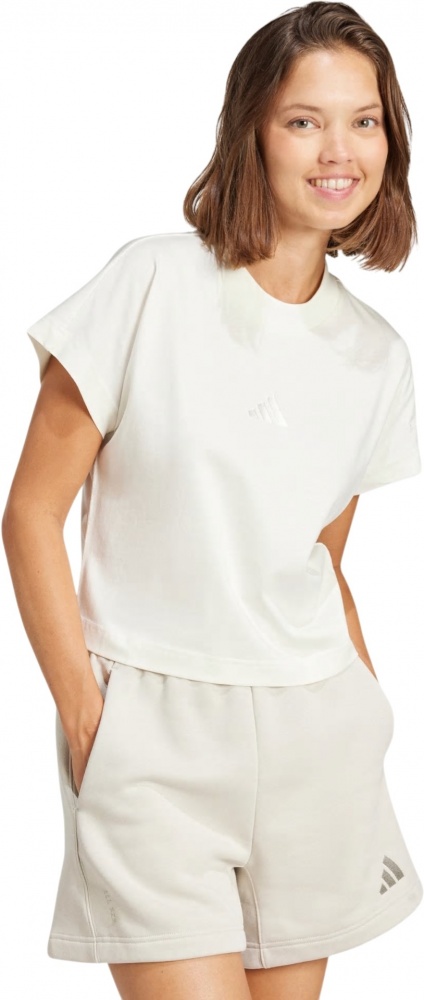 Футболка Adidas W ALL SZN TEE OWHITE JJ1243 р.S білий