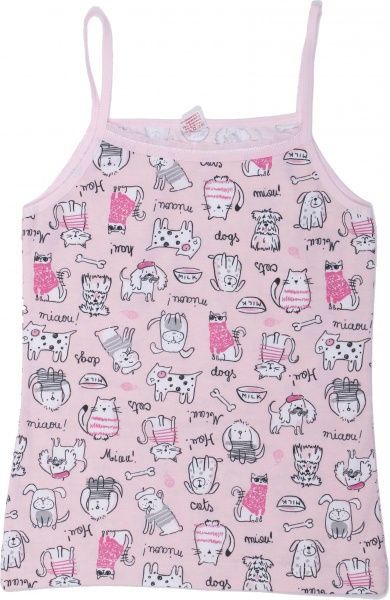 Майка для девочек Татошка р.146 розовый 251372 ктп 