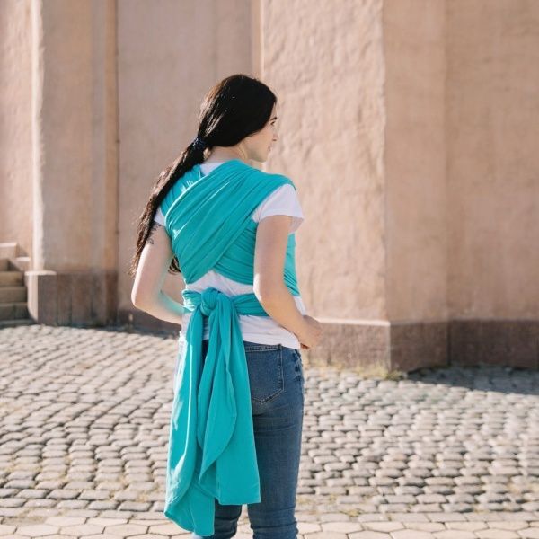 Слинг Аква Love & Carry бирюзовый 