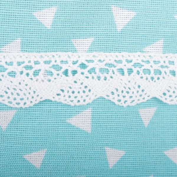 Прихватка-рукавиця Горох блакитний Прованс 