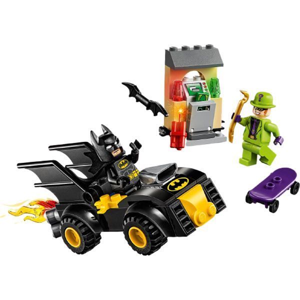 Конструктор Lego DC Comics Super Heroes Бетмен проти пограбування Загадочника 76137