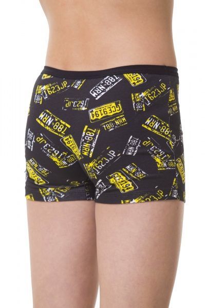 Трусы-шорты для мальчиков KOSTA 0073-8 р.134-140 черный 