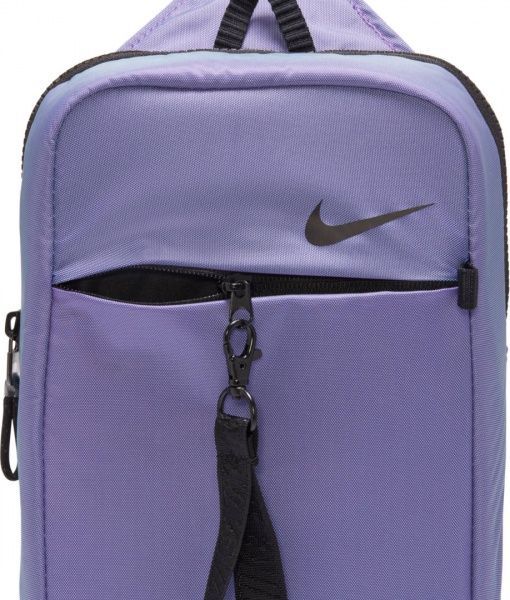 Сумка через плечо Nike Sportswear Essentials CV1060-528 фиолетовый с черным 
